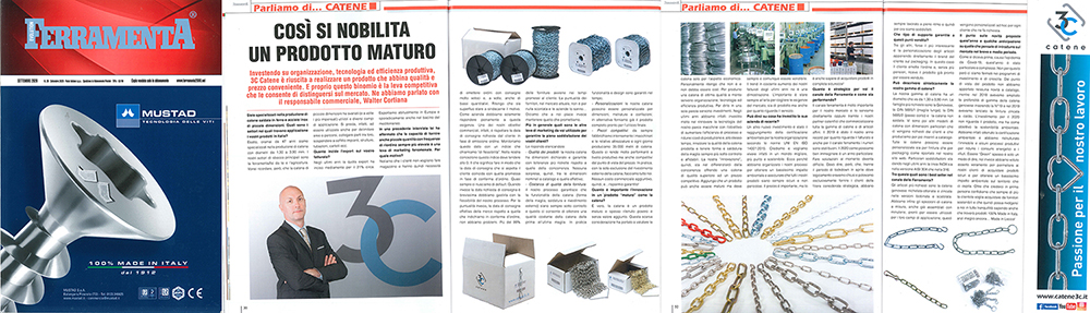 3C Catene - NEWS intervista Ferramenta2000 SET 20