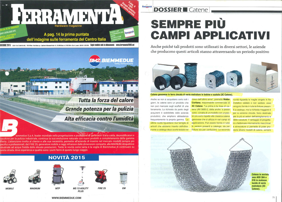 3C Catene - NEWS 12 01 16 GRANDE