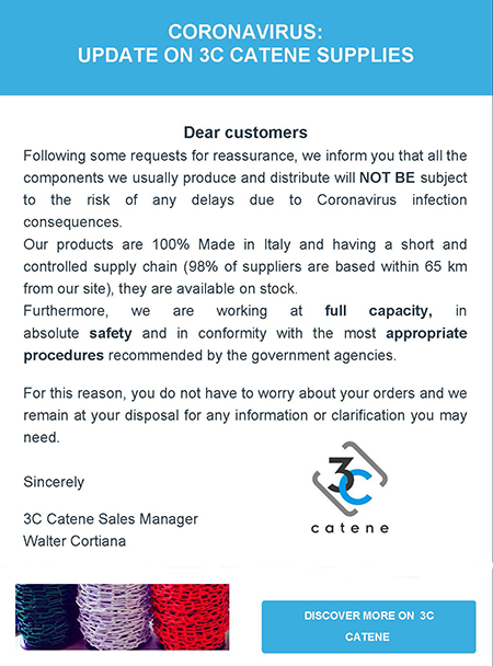 3C Catene - post coronavirus ING